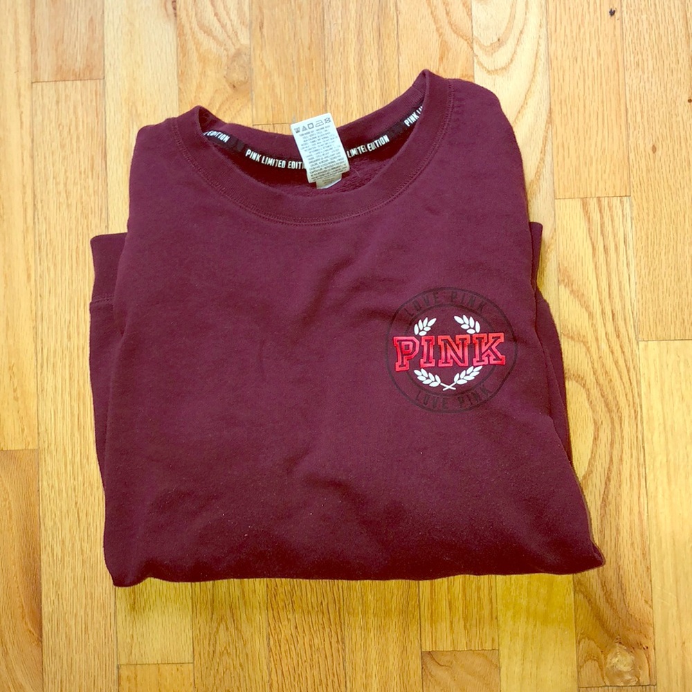 Pink limited edition crew neck